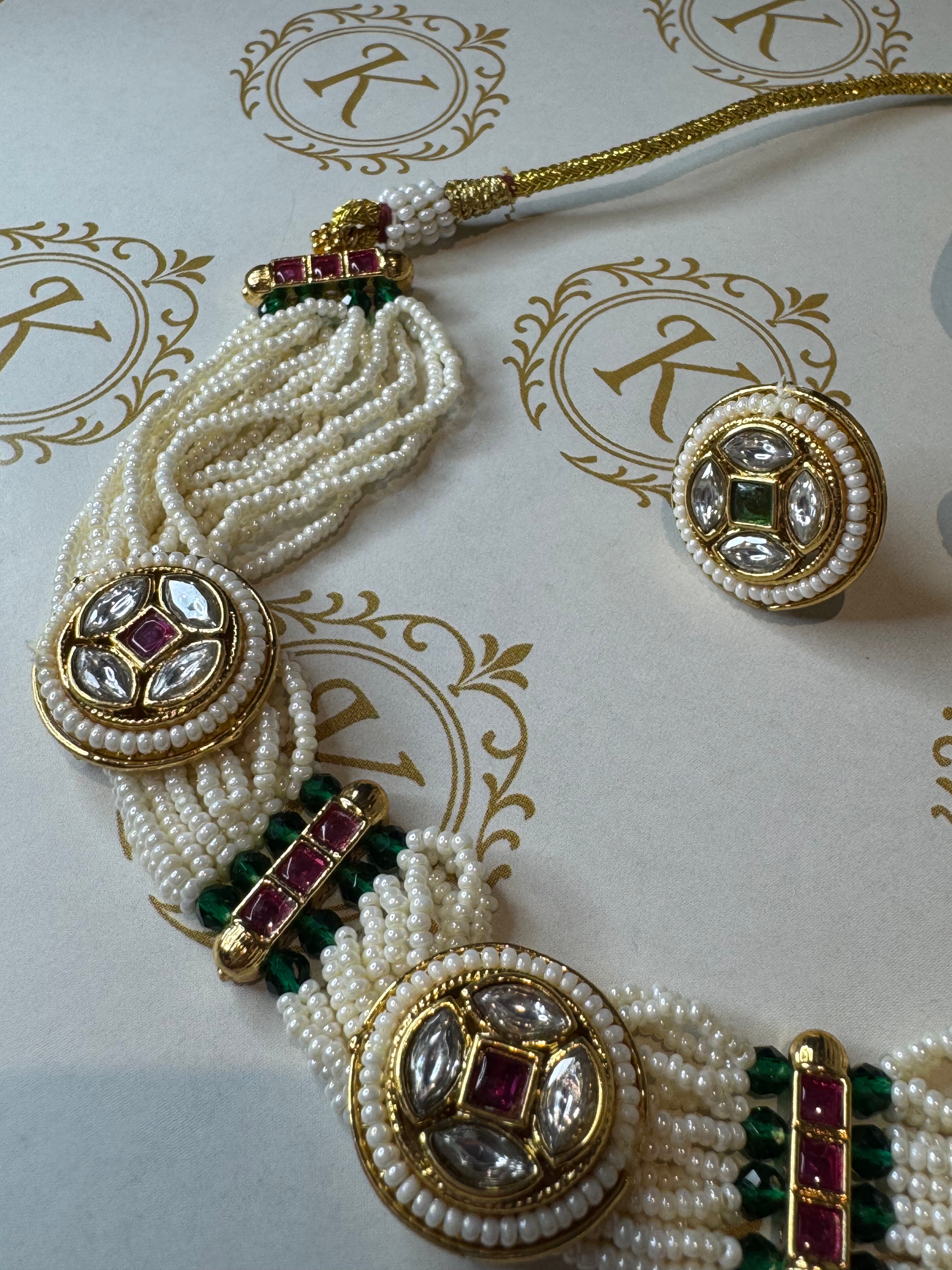 Heritage Kundan Choker Set