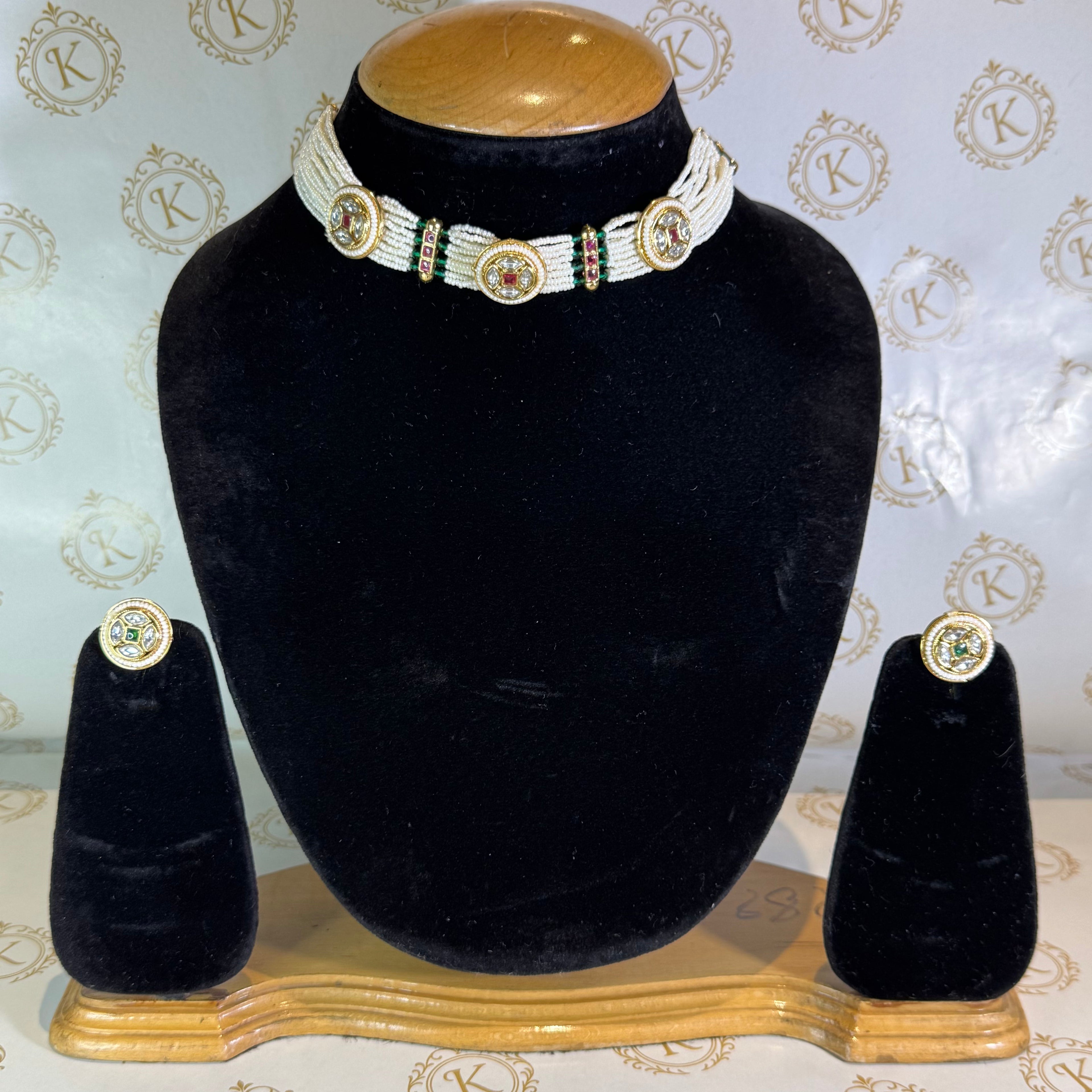 Heritage Kundan Choker Set