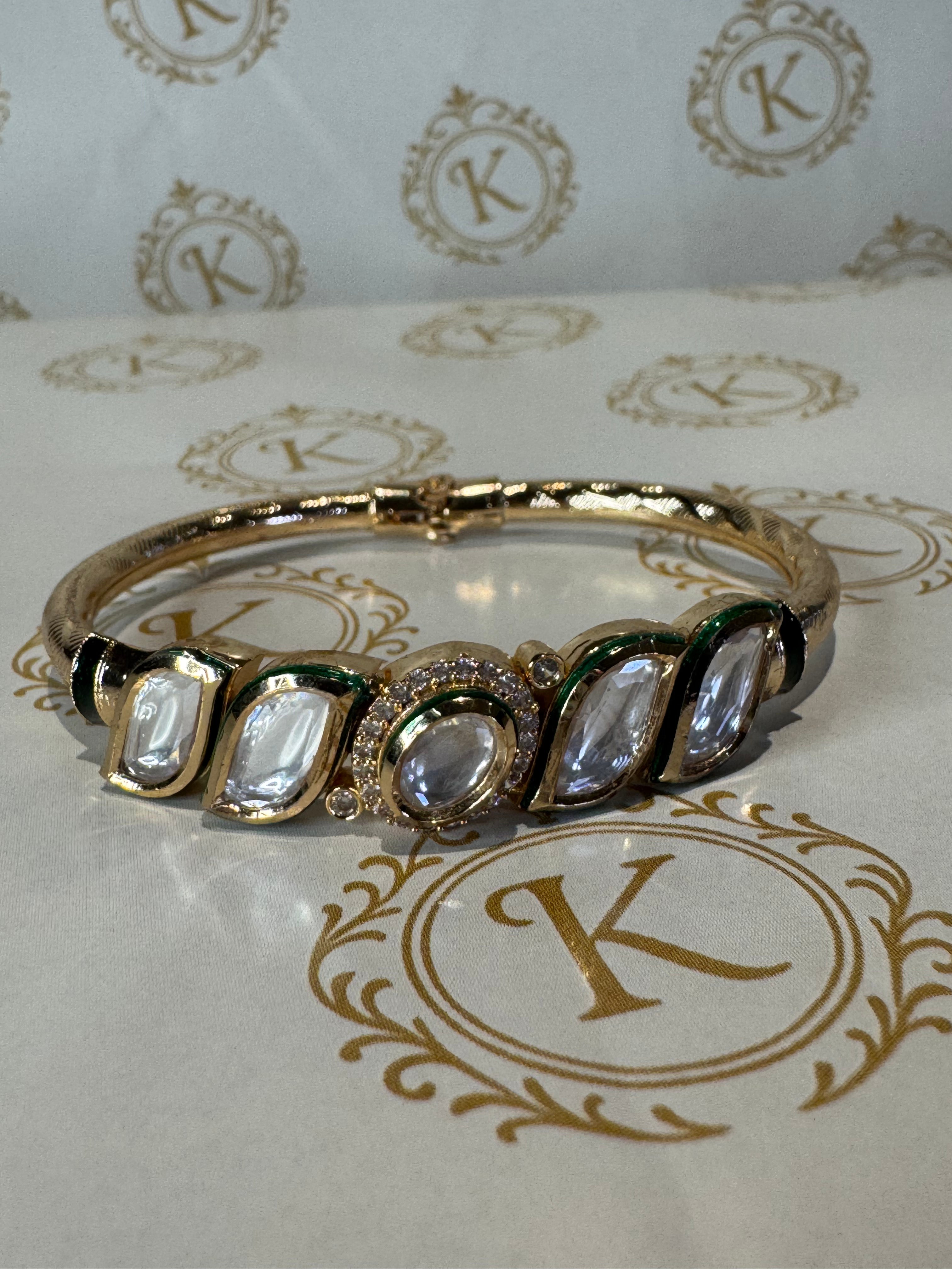 Kundan Bangle bracelet