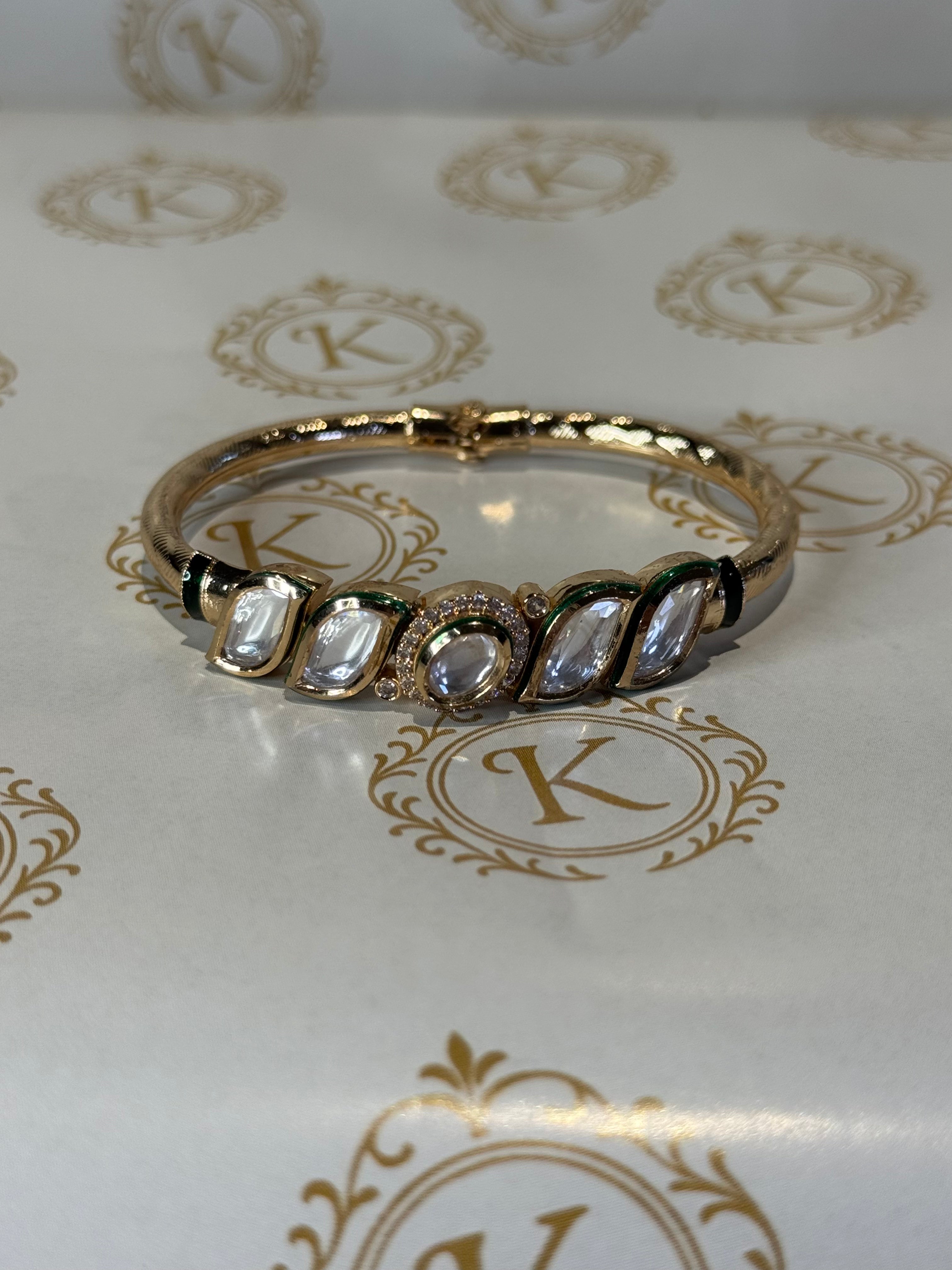 Kundan Bangle bracelet